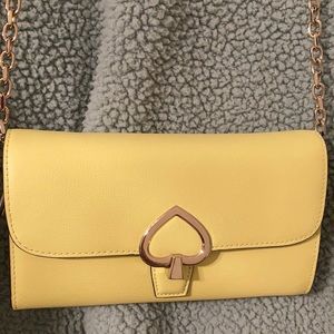 Kate spade small flap chain purse